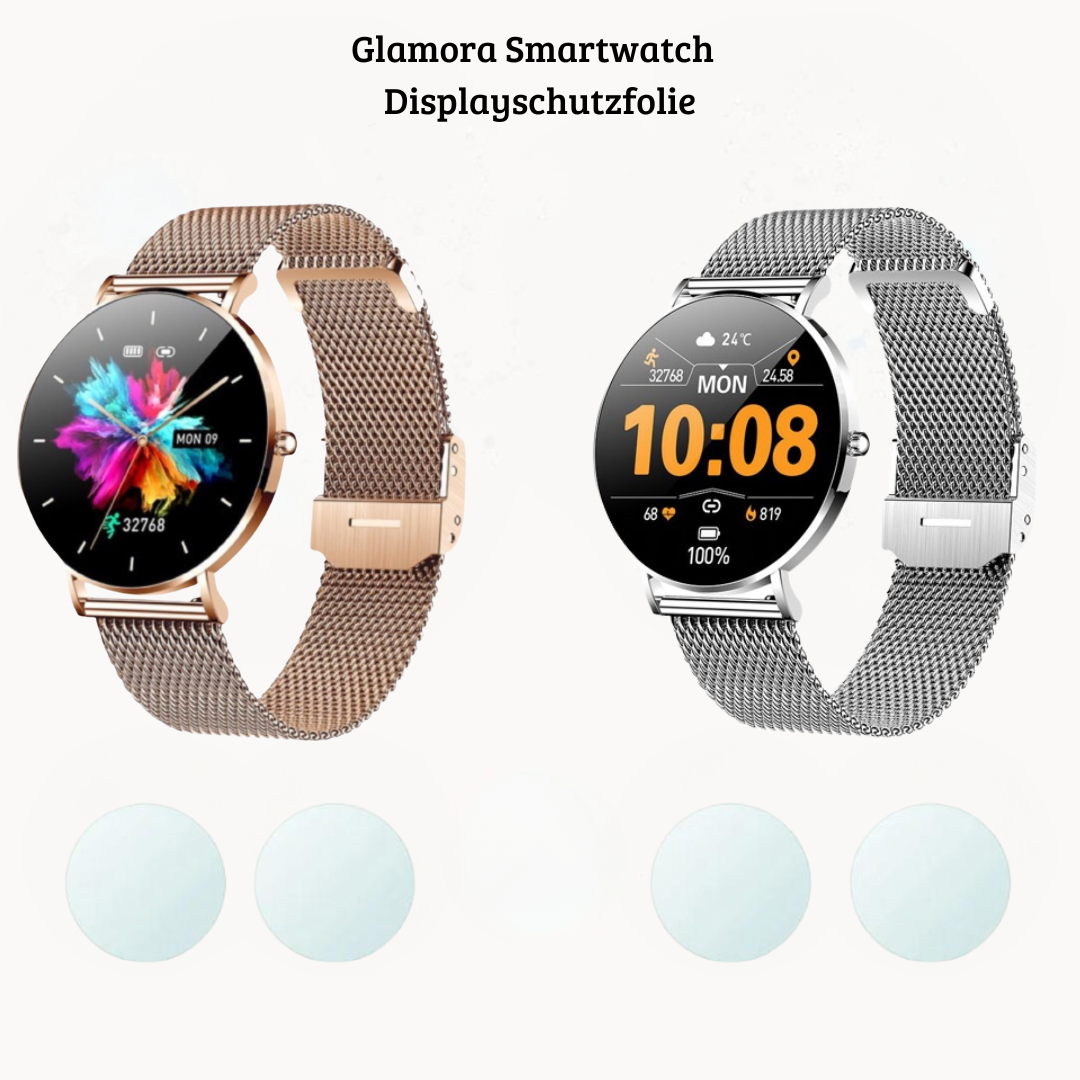 4x Displayschutzfolie - Glamora Smartwatch