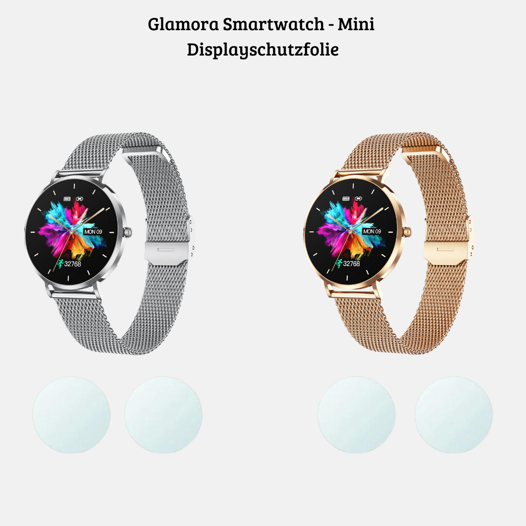 4x Displayschutzfolie - Glamora Smartwatch Mini